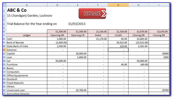 Free Bookkeeping Spreadsheet Template Uk