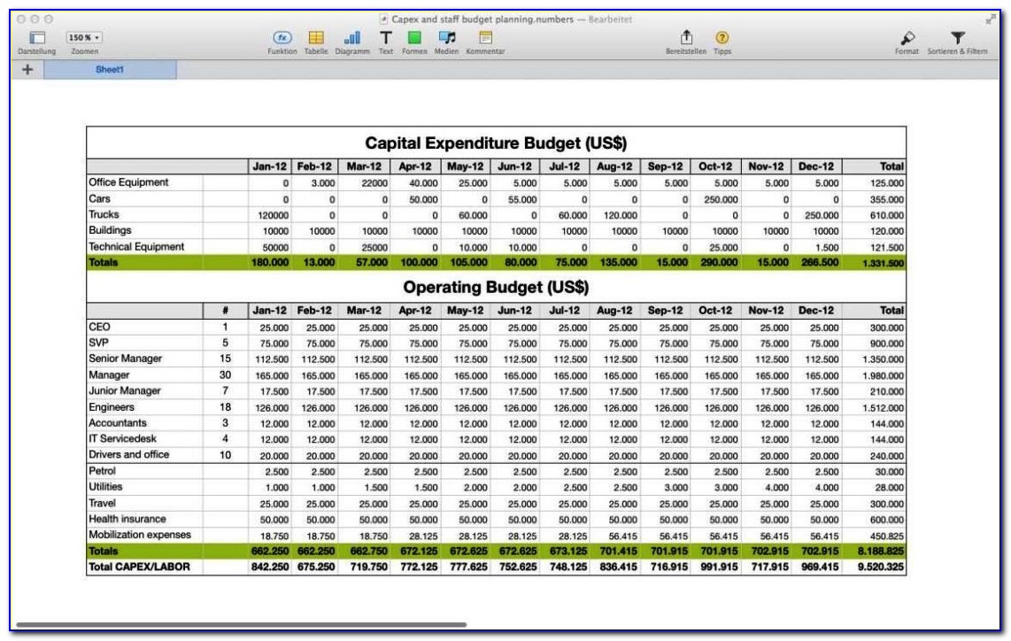 Free Excel Templates Budget Monthly Household Bills