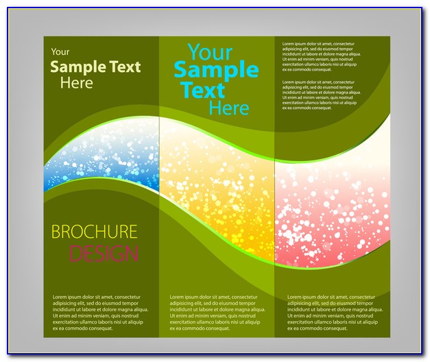 Leaflet Design Templates Vector Free Download