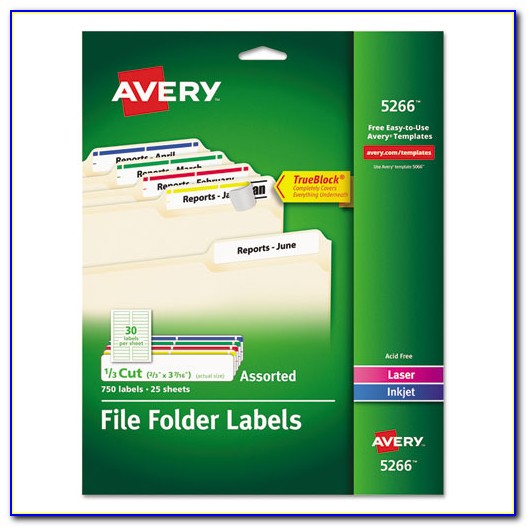 Print Avery Labels 5266