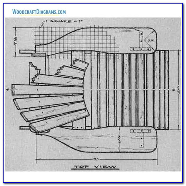 Adirondack Chair Plans And Templates