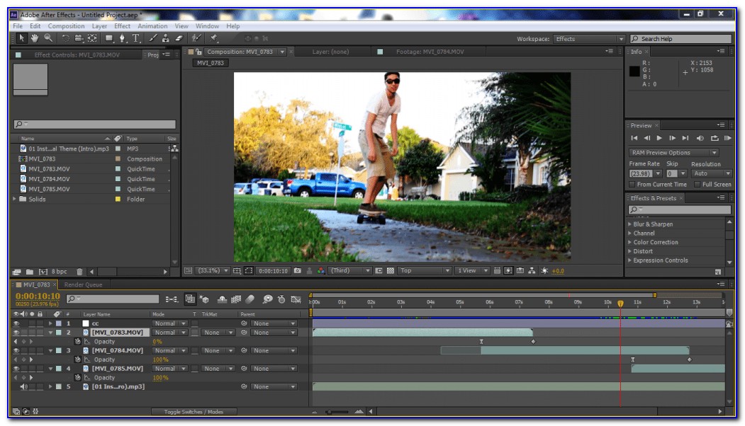 Adobe After Effects Templates Free Download Mac