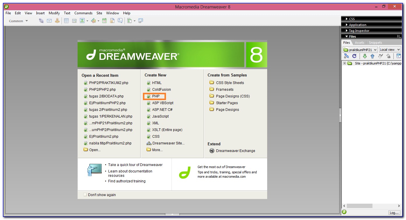 Adobe Dreamweaver Template Free Download
