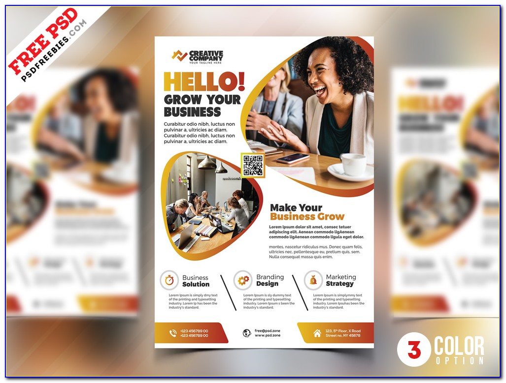Advertising Flyer Template Free