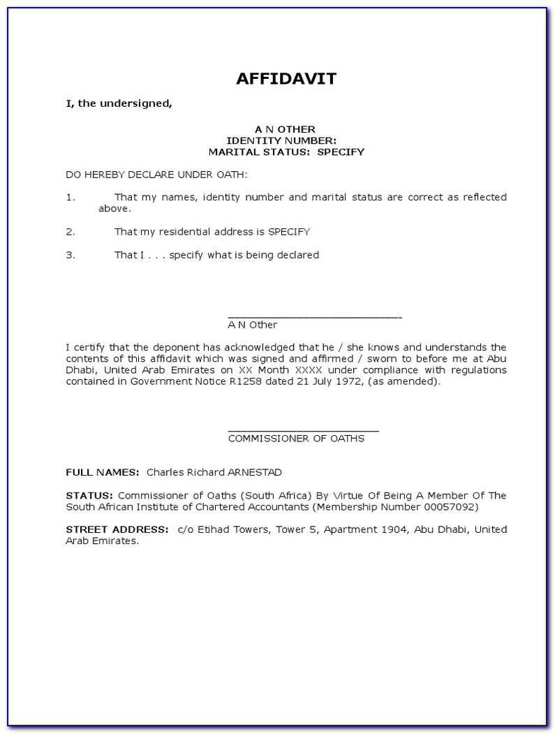 free-8-witness-affidavit-form-samples-in-pdf-ms-word