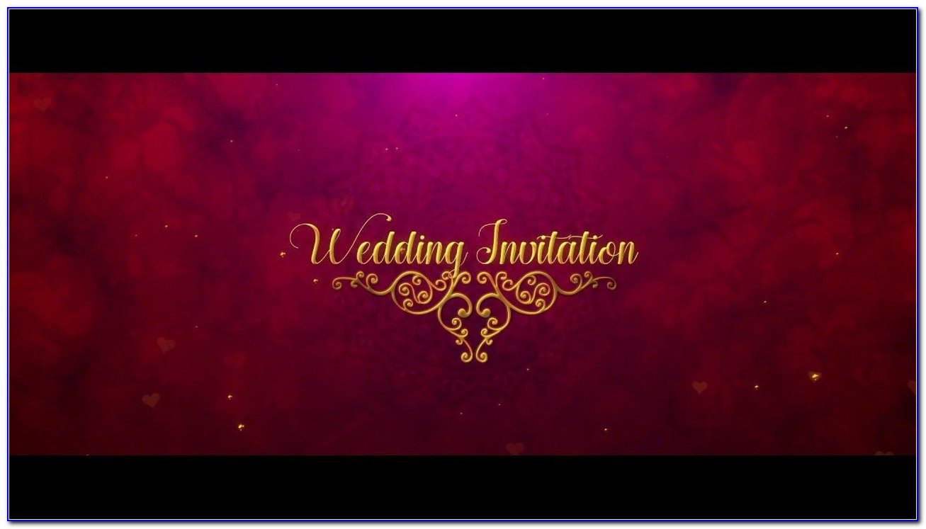 After Effect Wedding Template Free Download