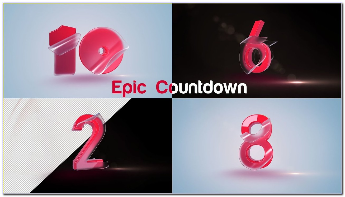 countdown template after effects free download