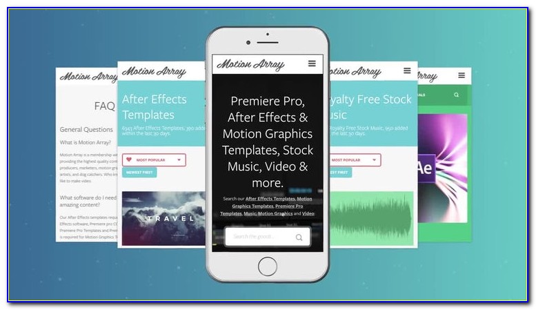 After Effects Free App Promo Templates
