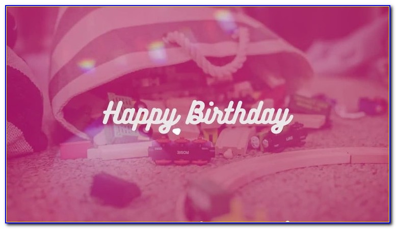 After Effects Happy Birthday Templates Free Download