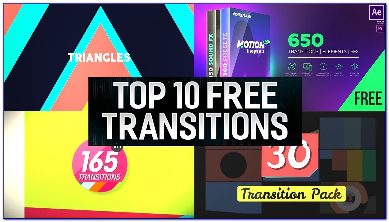 After Effects Photo Transition Templates Free