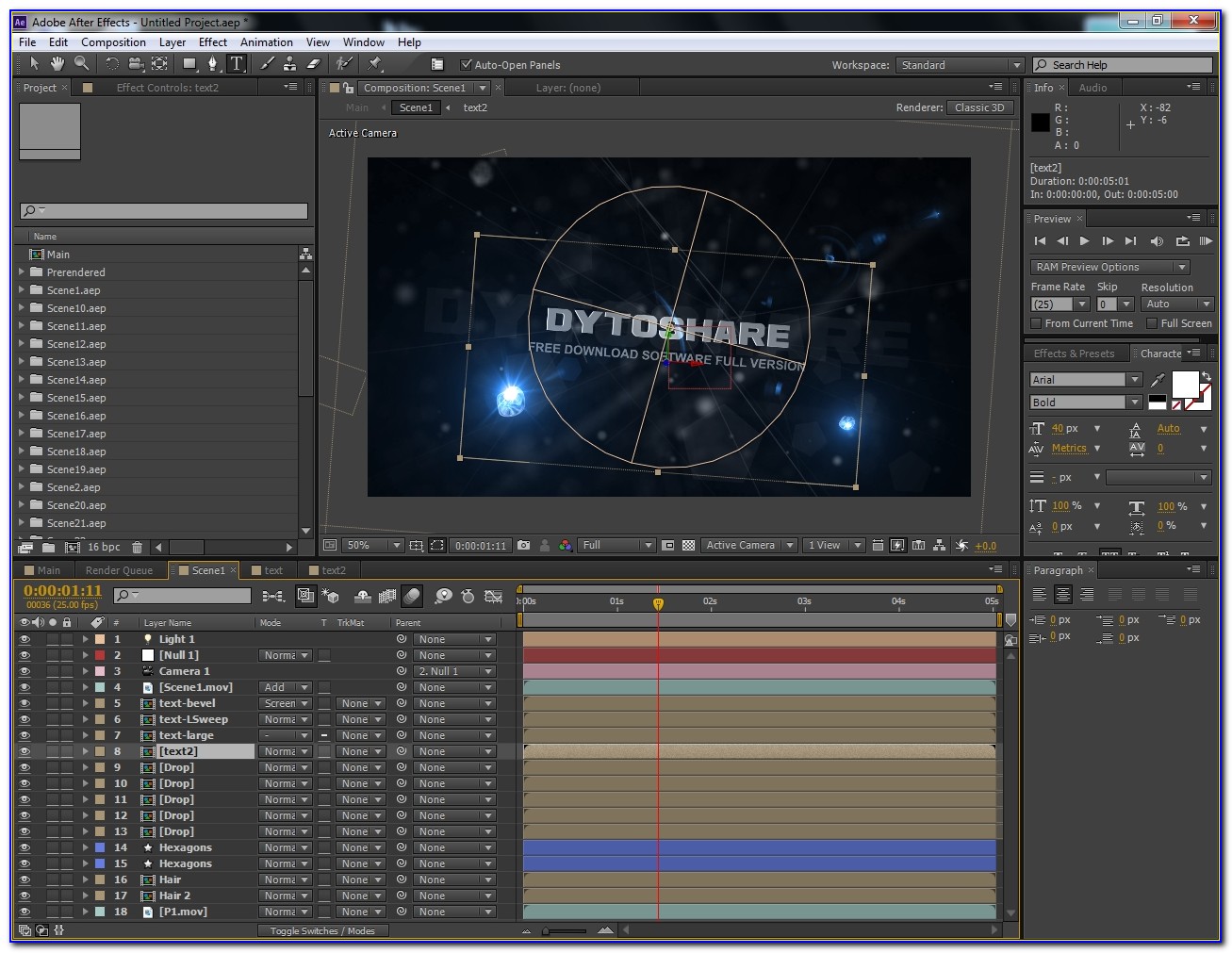 After Effects Templates Free Download Cs5