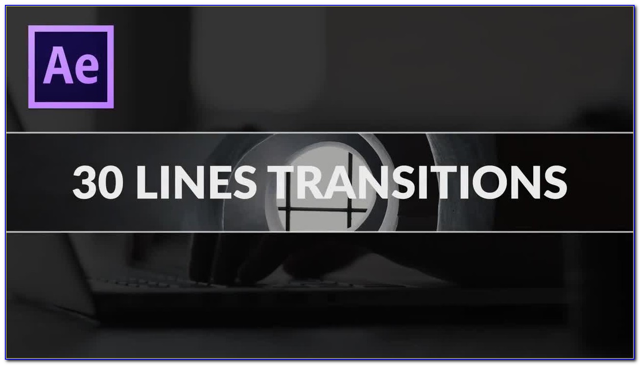 After Effects Text Transition Template