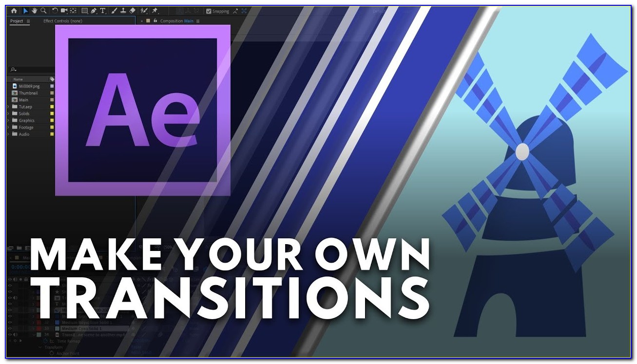 After Effects Text Transition Templates