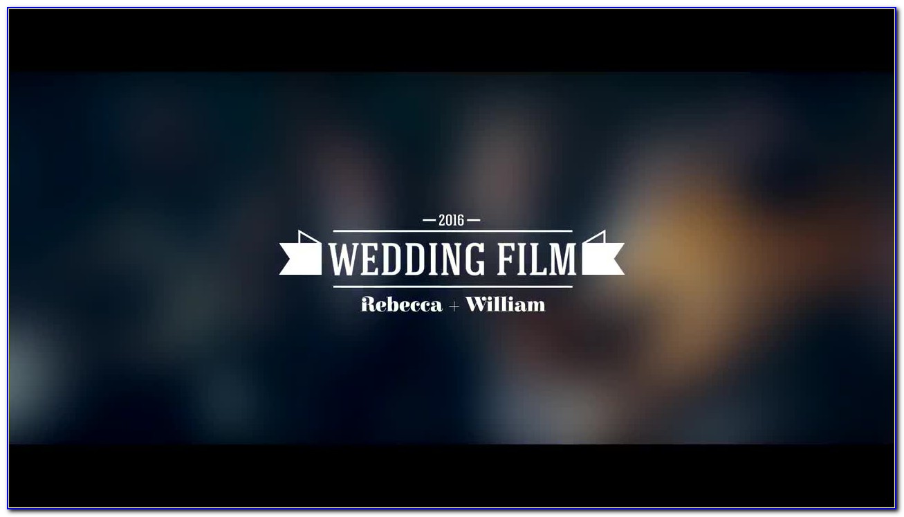 After Effects Wedding Title Templates Free Download