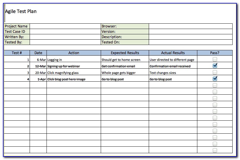Agile Project Plan Template Ms Project