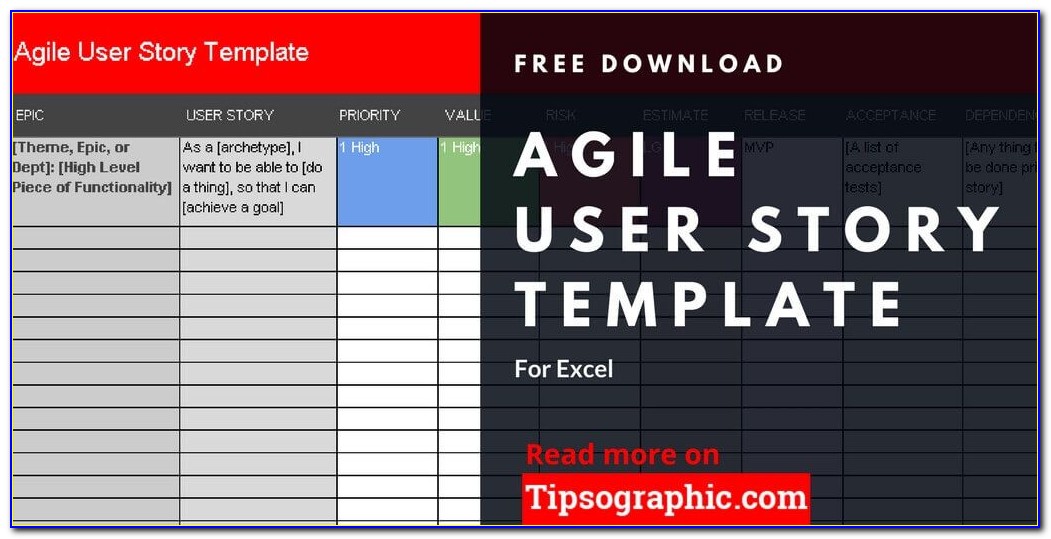 Agile Report Template Excel