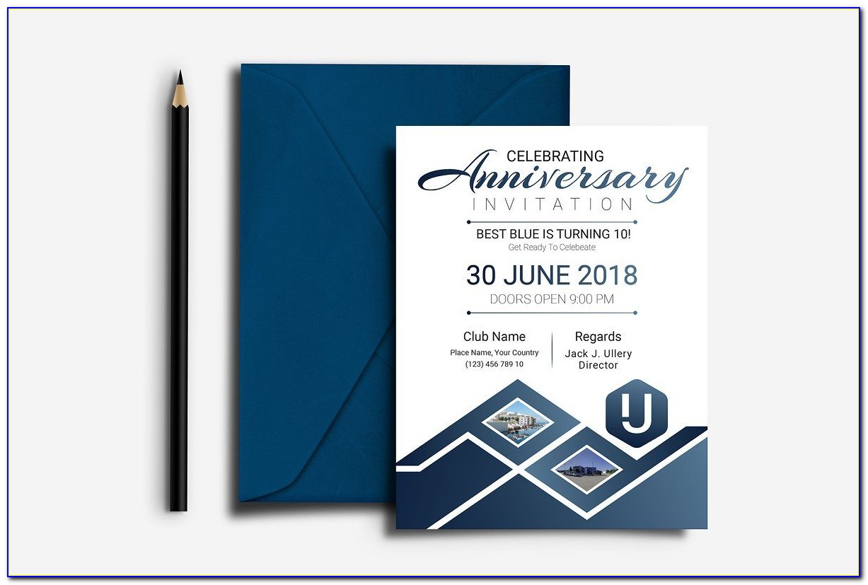 Anniversary Invitation Card Maker Online Free