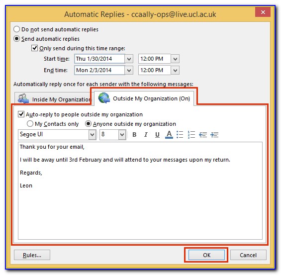 Replies сообщений. Automatic reply example. AUTOREPLY примеры. Automatic reply Outlook. Автоответ в почте пример.