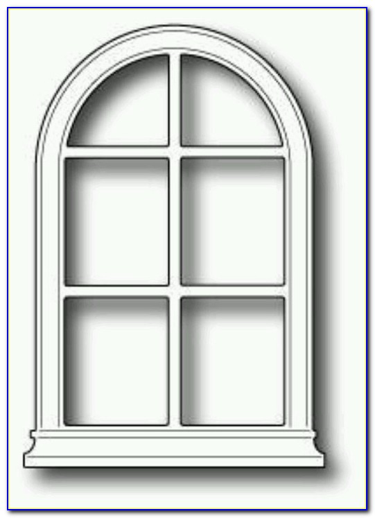 Arch Top Cabinet Door Template