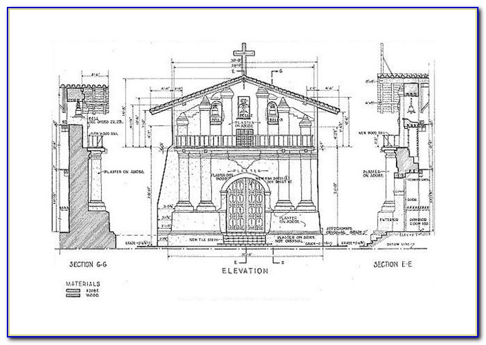 Architectural Drawing Templates Free