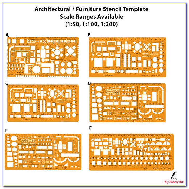 Architectural Templates For Drawing