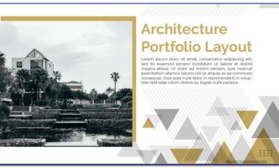 Architecture Portfolio Layout Templates Download