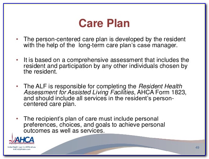 Assisted Living Business Plan Sample