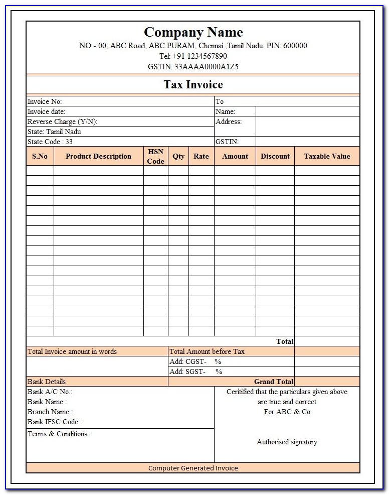 Audited Financial Statements Excel Template