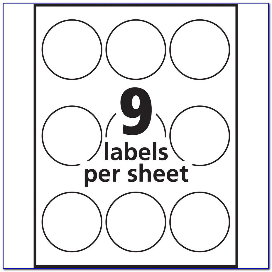 Avery 2 Inch Circle Label Template