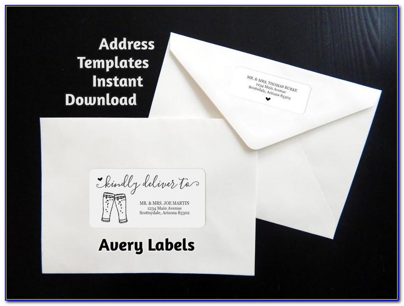 Avery 2 X 4 Label Template