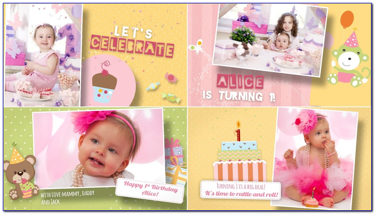 Happy Birthday Pop Up Book After Effects Template Download