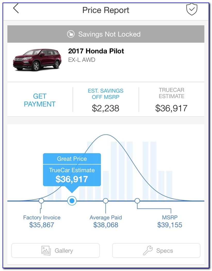 2019 Honda Civic Ex Sedan Invoice Price