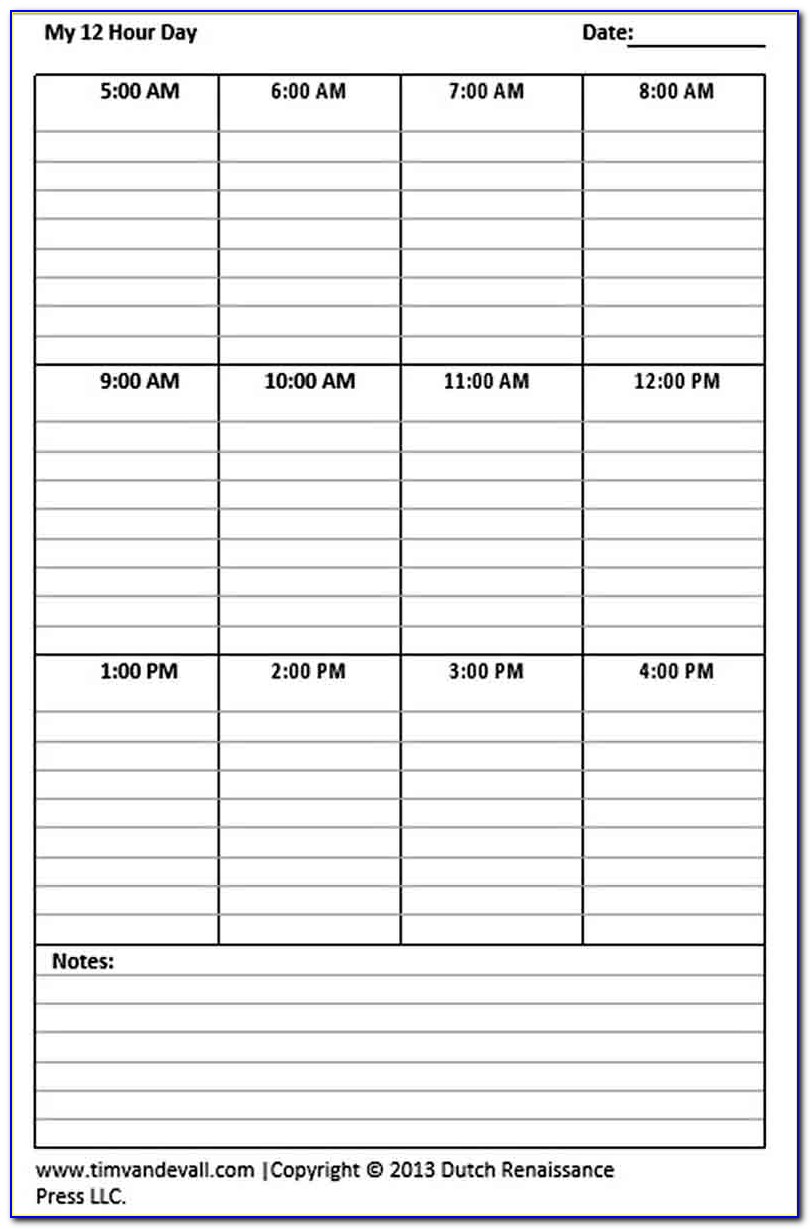 24 7 12 Hour Shift Schedule Examples