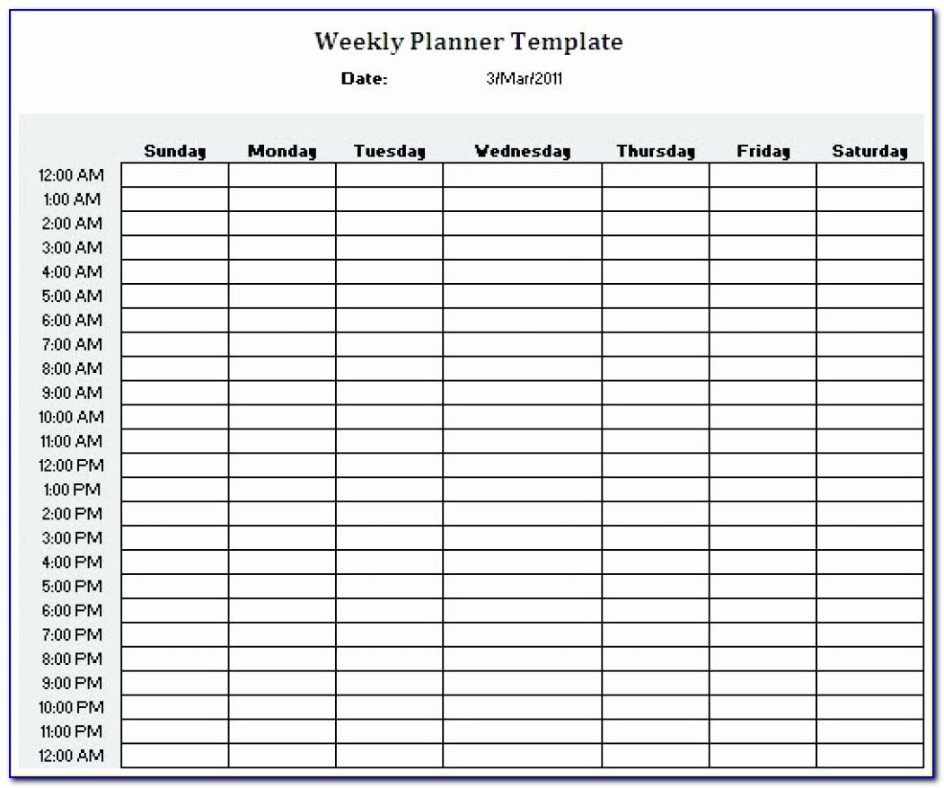 24 Hour Shift Schedule Template Free