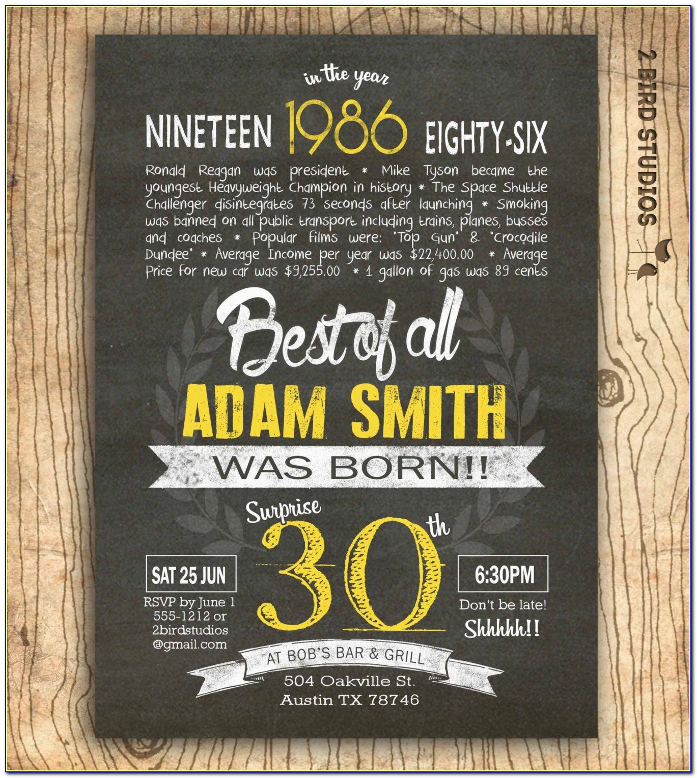 30 Th Birthday Invitation Samples
