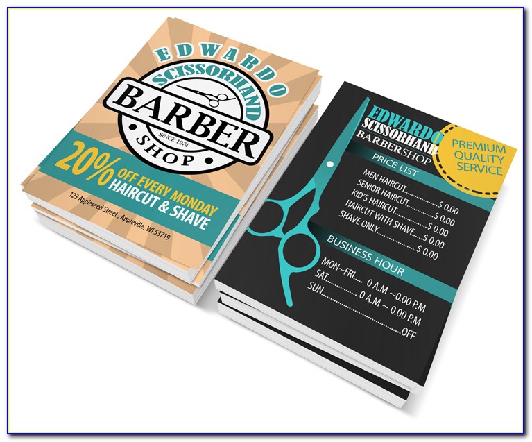 A5 Double Sided Flyer Template