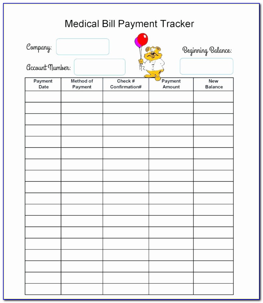 Accounts Payable Excel Spreadsheet Template