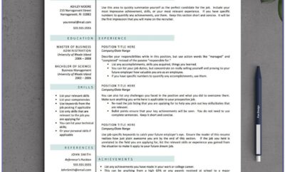 Additional Resume Templates Pages Mac