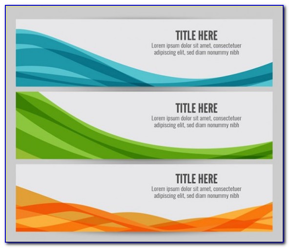 Adobe Illustrator Web Banner Templates