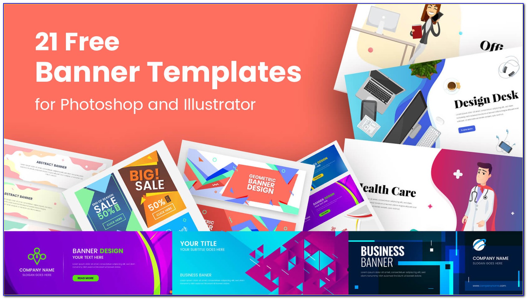 Adobe Illustrator Web Page Templates
