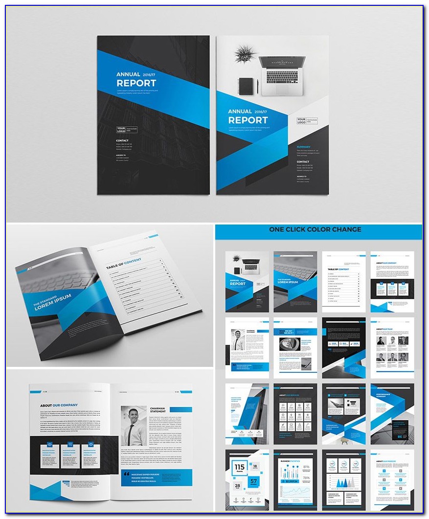 Adobe Indesign Business Plan Template