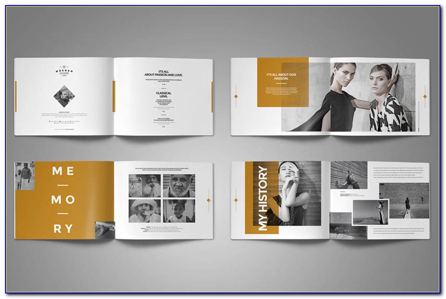 Adobe Indesign Photobook Templates