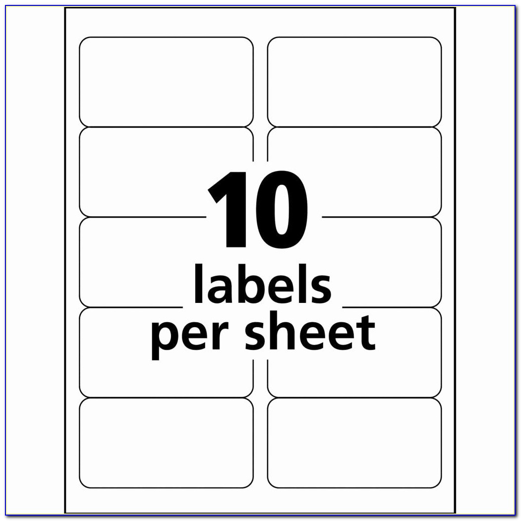 Avery 30 Labels Per Page Template