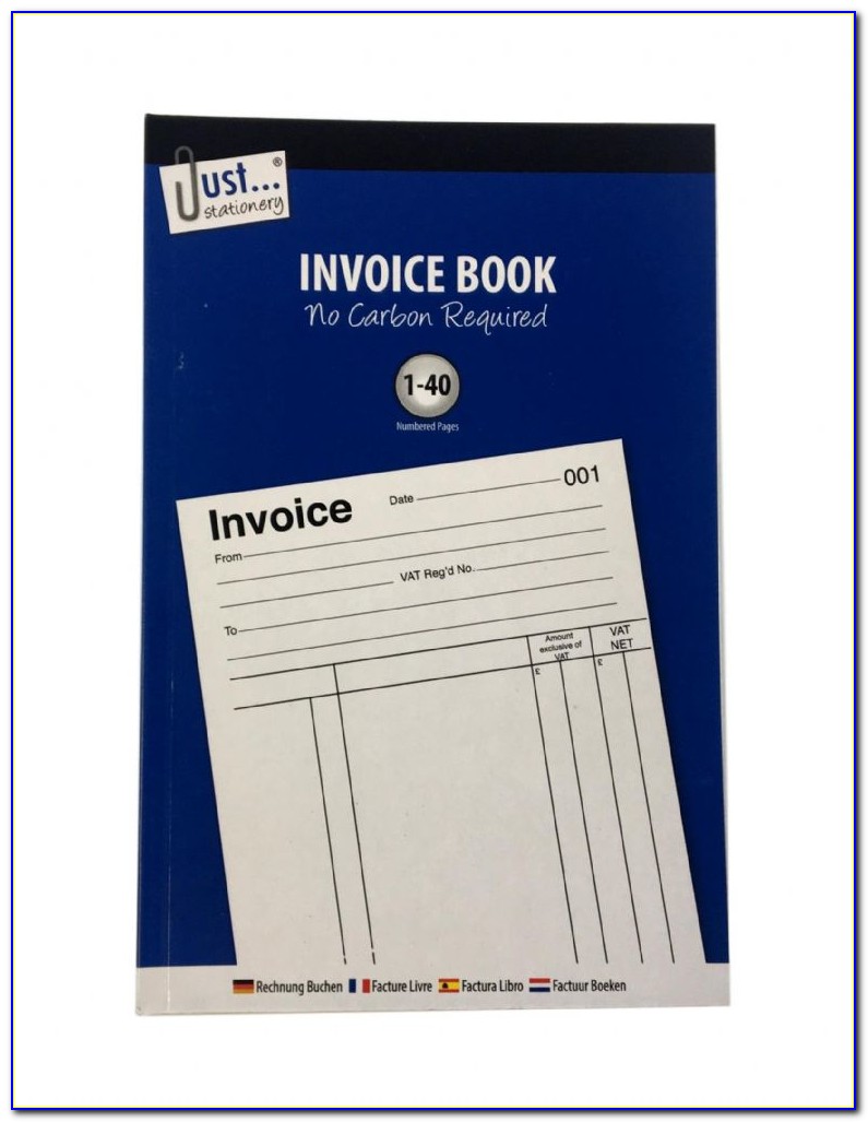 Carbonless Invoice Book