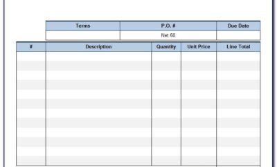 Consulting Timesheet Invoice Template
