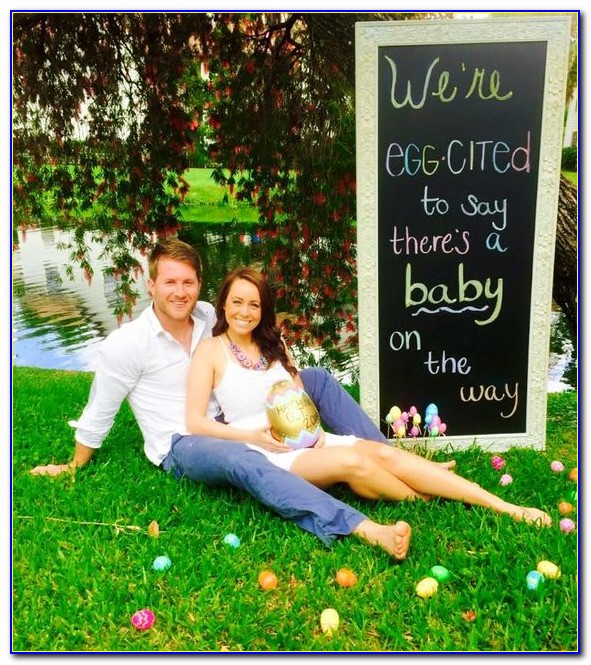 Cute Easter Baby Announcements