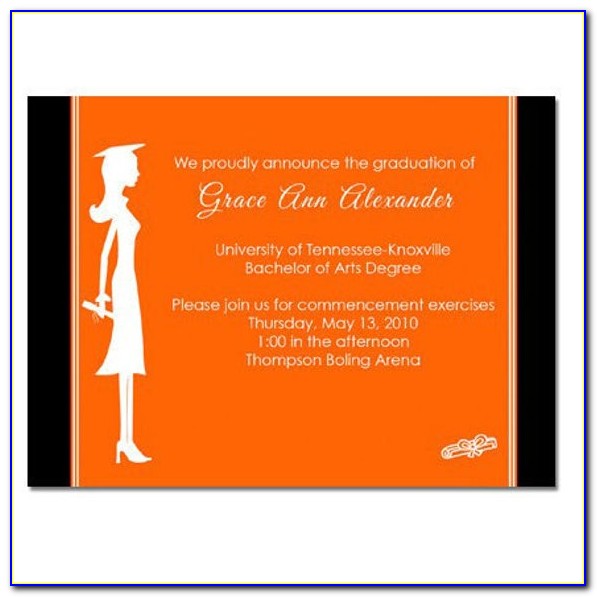 East Tennessee State University Graduation Announcements