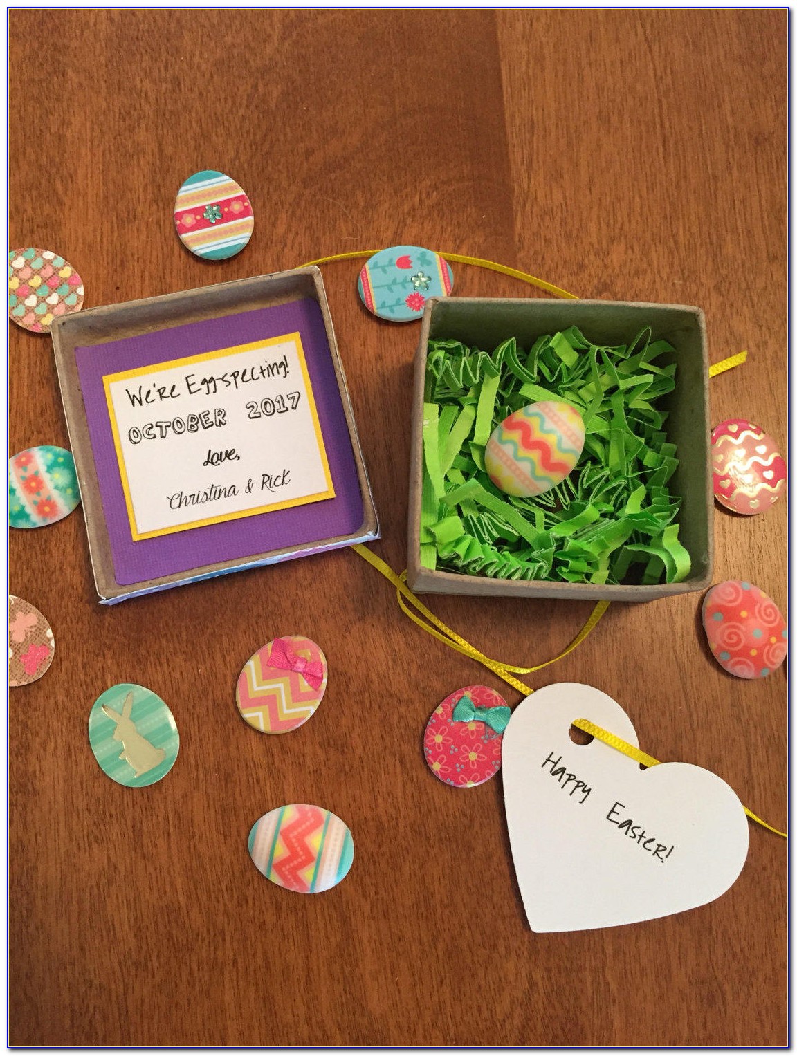 Easter Baby Announcement Ideas