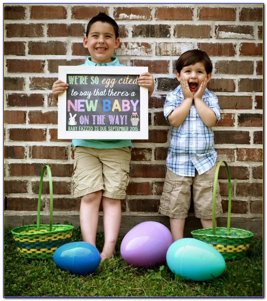 Easter Baby Announcement Shirt