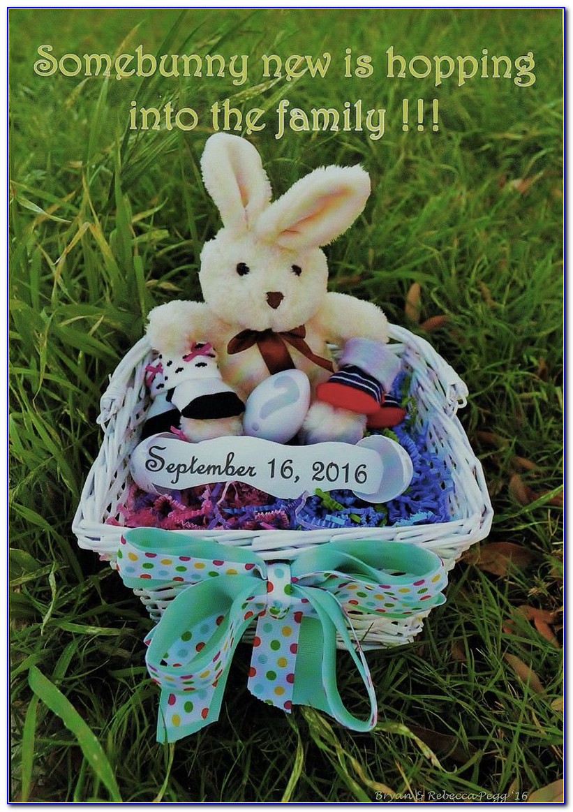 Easter Second Baby Announcement